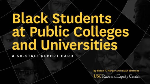 Black Students at public colleges and universities a 50 state report card